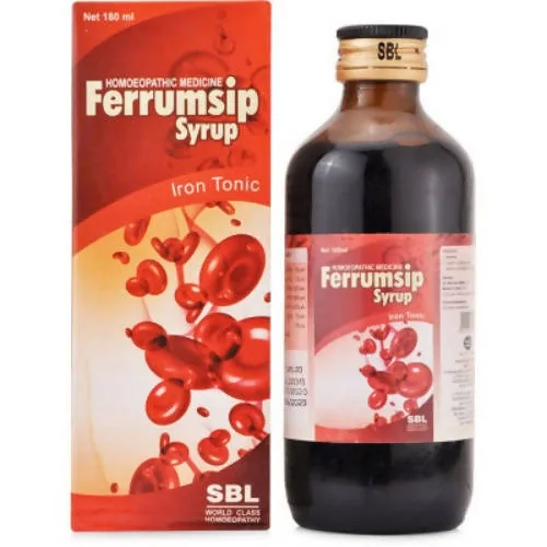 SBL Homeopathy Ferrumsip Syrup | Natural Iron Tonic | Hemoglobin & Vitality Support-1