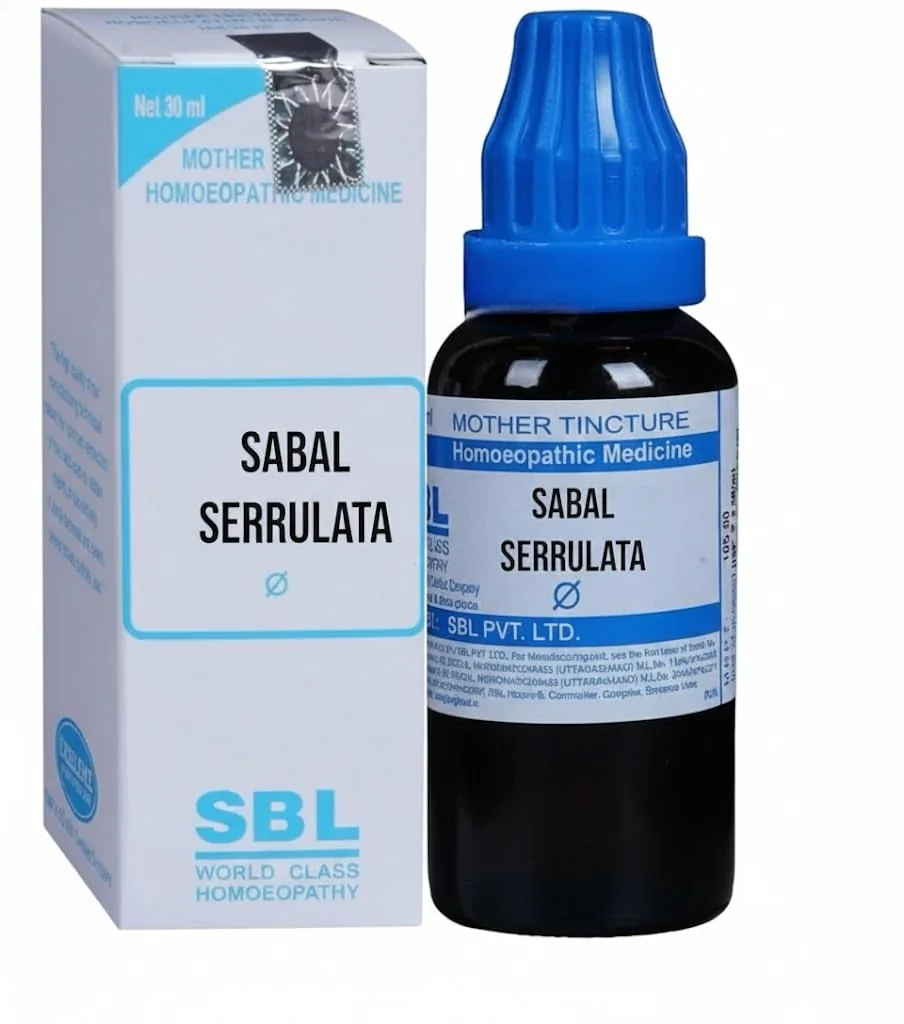 SBL Homeopathy Sabal Serrulata Mother Tincture Q | Natural Genitourinary Support & Wellness Drops-1
