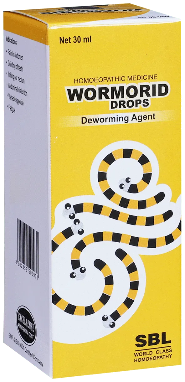 SBL Homeopathy Wormorid Drops | Natural Deworming Liquid | Relief from Intestinal Worms & Abdominal Discomfort-2