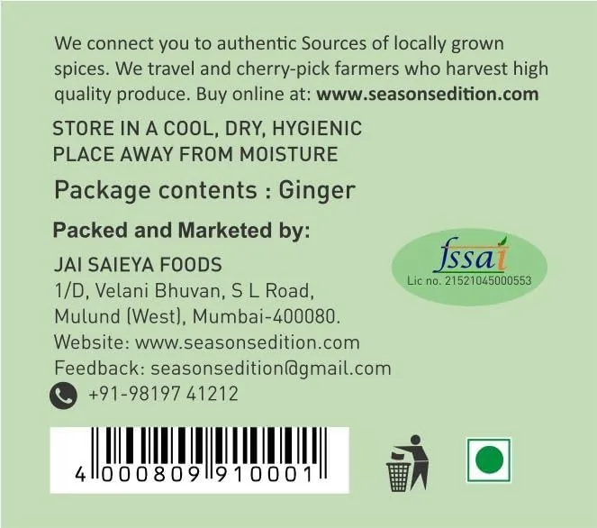 Season's Edition Dried Ginger Powder - 4