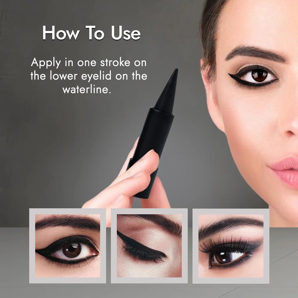 Shahnaz Husain Herbal Kajal Plus | Ayurvedic Eye Definer | Soothing Herbal Formula-3