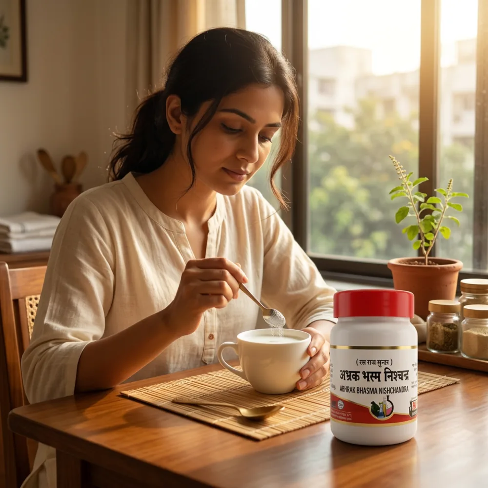 Sharmayu Ayurveda Abhrak Bhasma Nishchandra | Purified Mica Bhasma | Tridosha Balancer & Nervous System Support-4