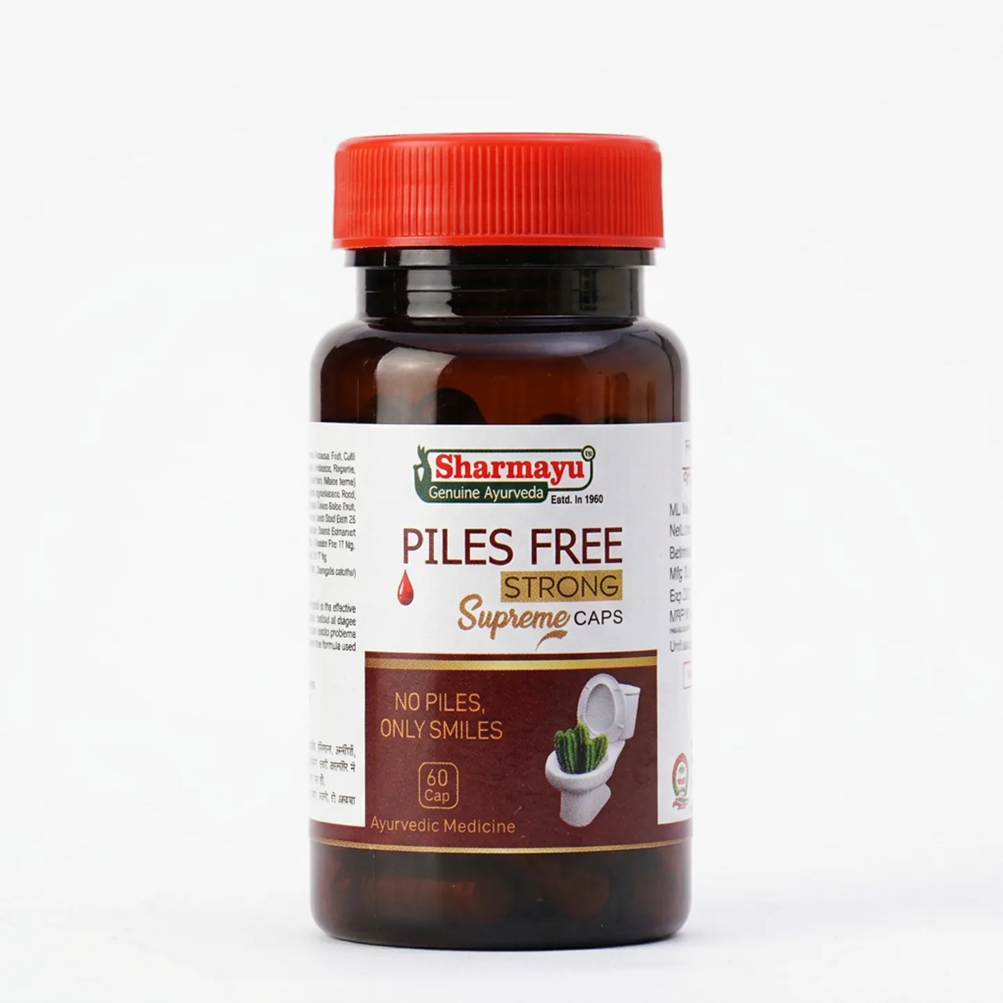 Sharmayu Ayurveda Piles Free Strong Capsules