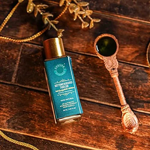 Shesha Ayurveda Kottamchukkadi Thailam | Classical Kerala Pain Relief Massage Oil | Joint and Muscle Stiffness Therapy-7