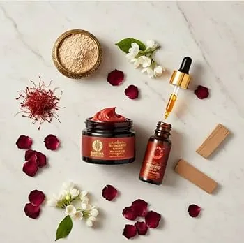 Shesha Ayurveda Kumkumadi Thailam | Ayurvedic Facial Oil | Skin Brightening & Complexion Corrector-4