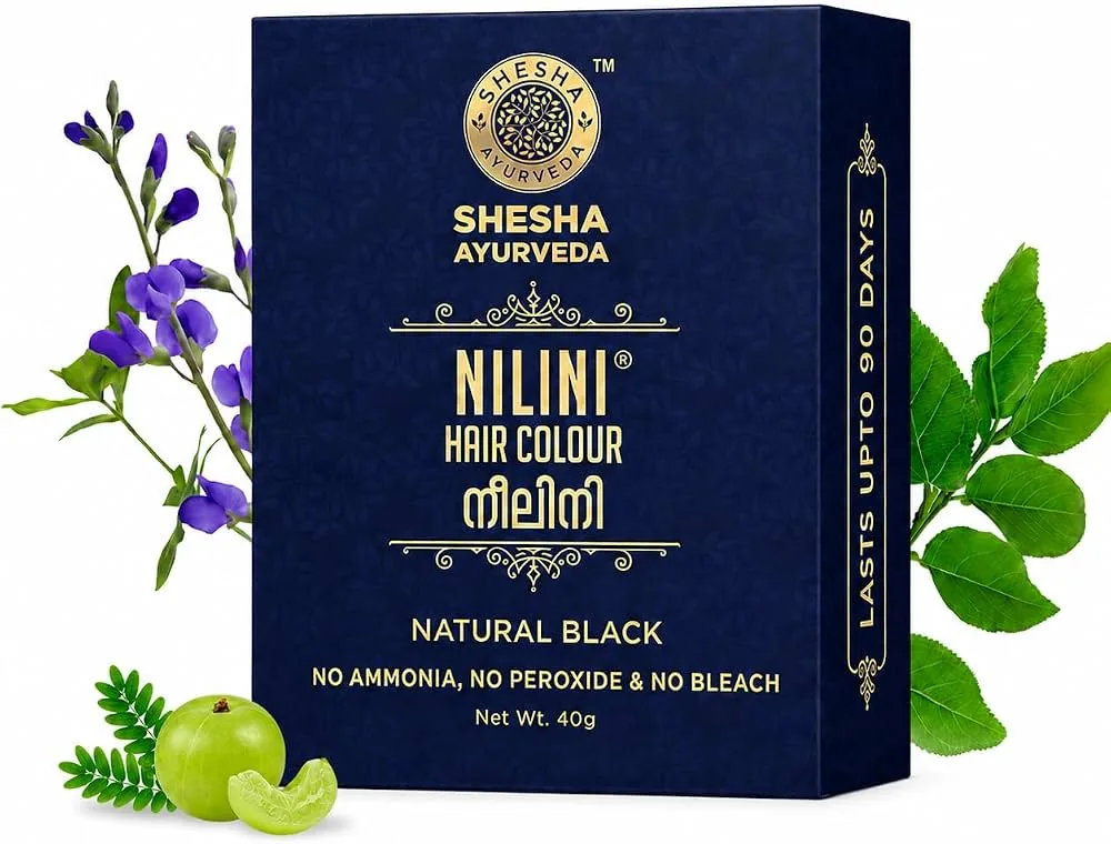 Shesha Ayurveda Nilini Miraculous Hair Color Kit