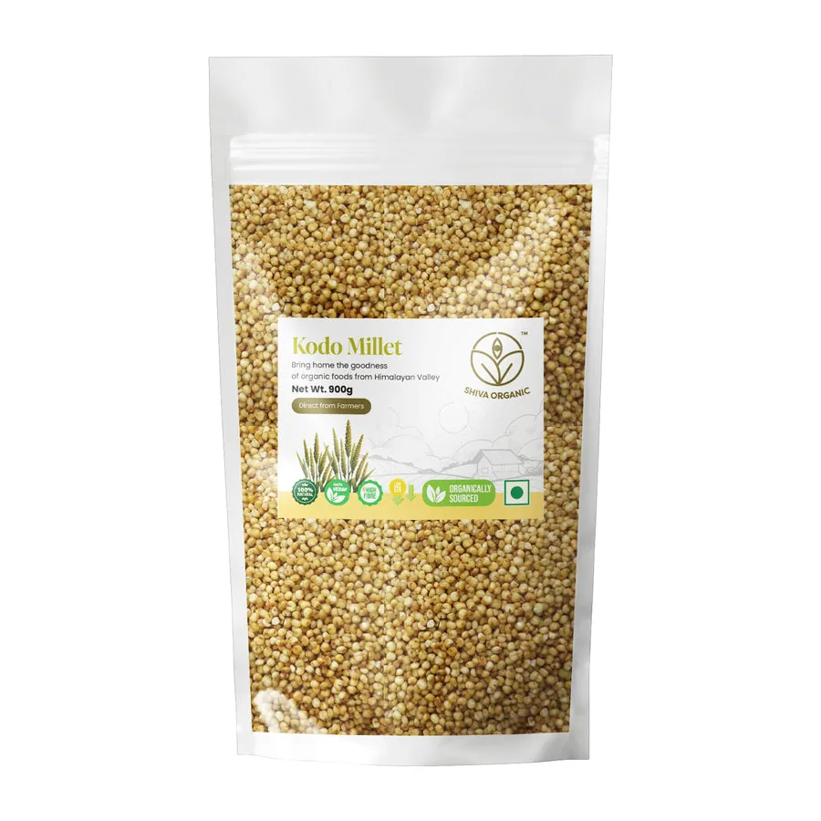 Shiva Organic Kodo Millet | Gluten-Free Ancient Grain | High-Fiber Rice Substitute