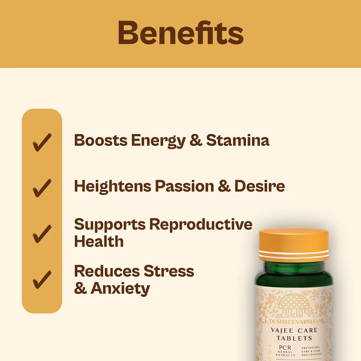 Shreevarma Vajee Care Capsules Men's Wellness | Ayurvedic Herbal Supplement | Natural Vitality Support-6