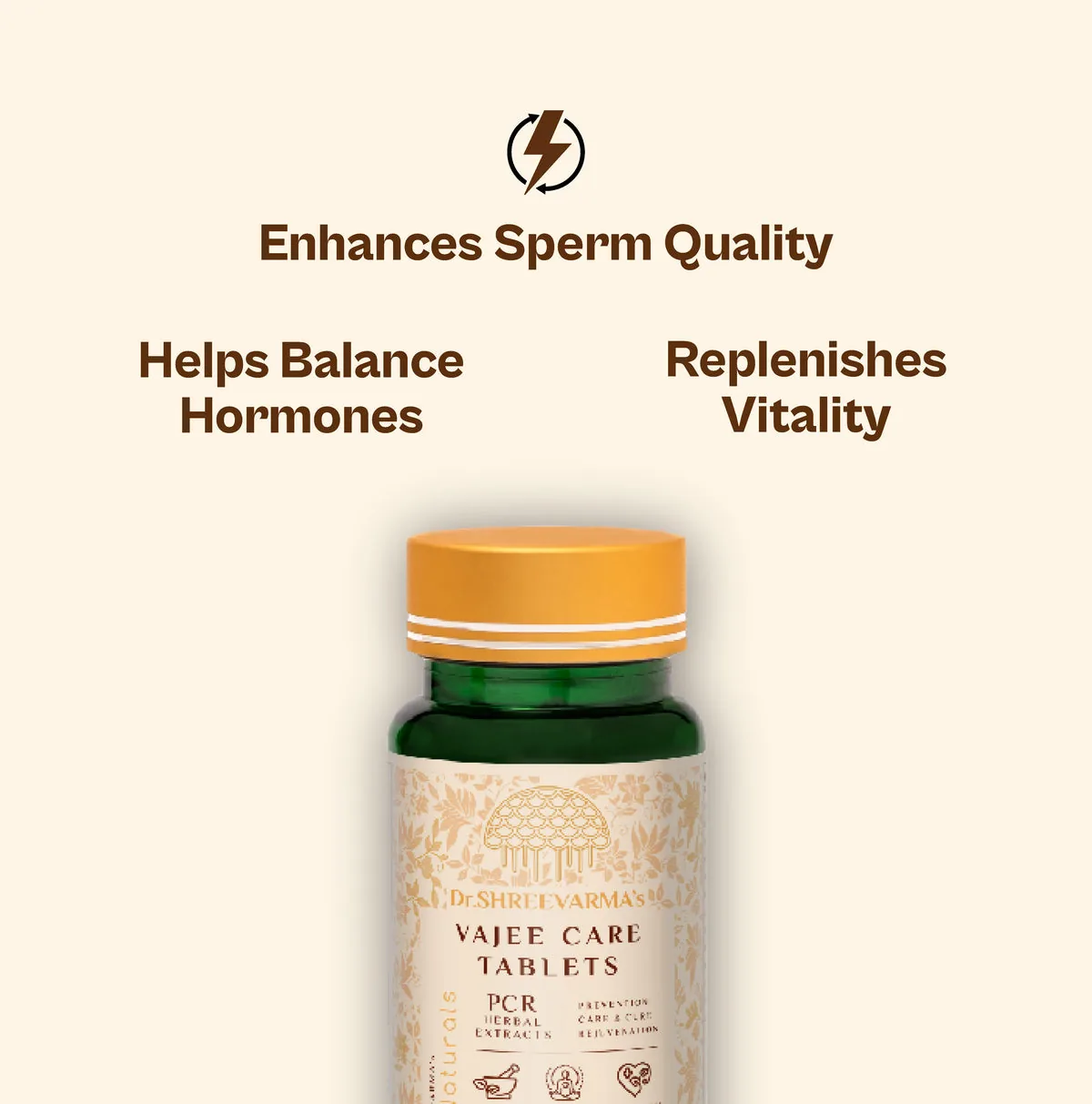 Shreevarma Vajee Care Strong Capsules | Ayurvedic Men's Wellness Supplement | Natural Strength & Vitality Support-4