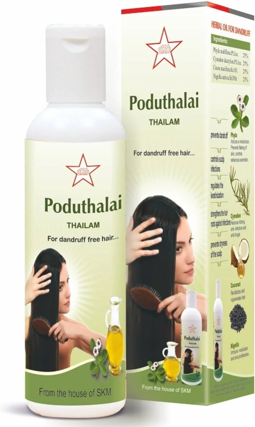 Skm siddha and Ayurvedha PODUTHALAI THAILAM 100ML 100 ml