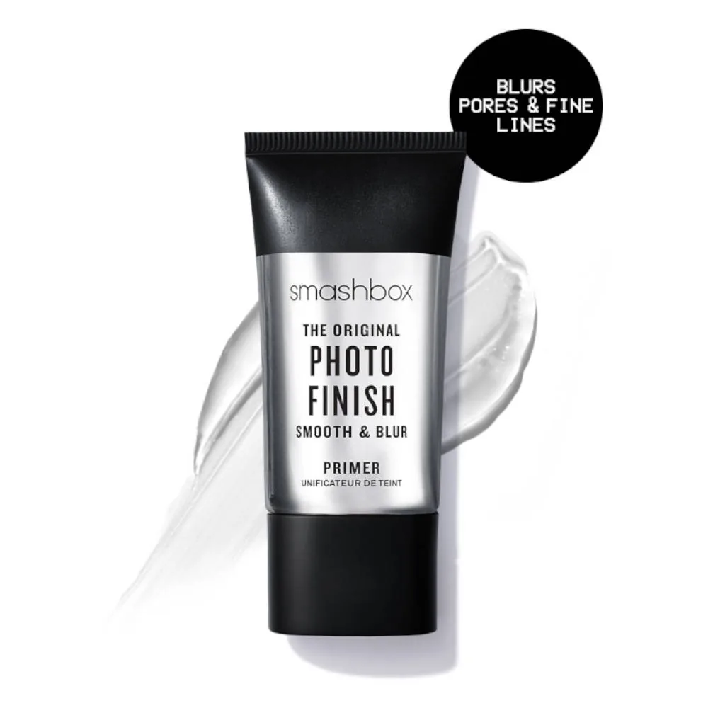 Smashbox The Original Photo Finish Smooth & Blur Primer | Clear Gel Face Primer | Oil-Free Makeup Base