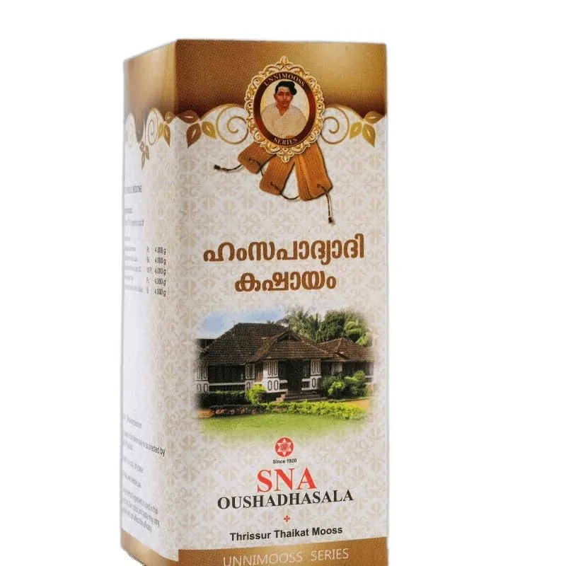 Sna Oushadhasala Hamsapadiadi Kashayam | Ayurvedic Liquid | Thyroid & Metabolic Support-1