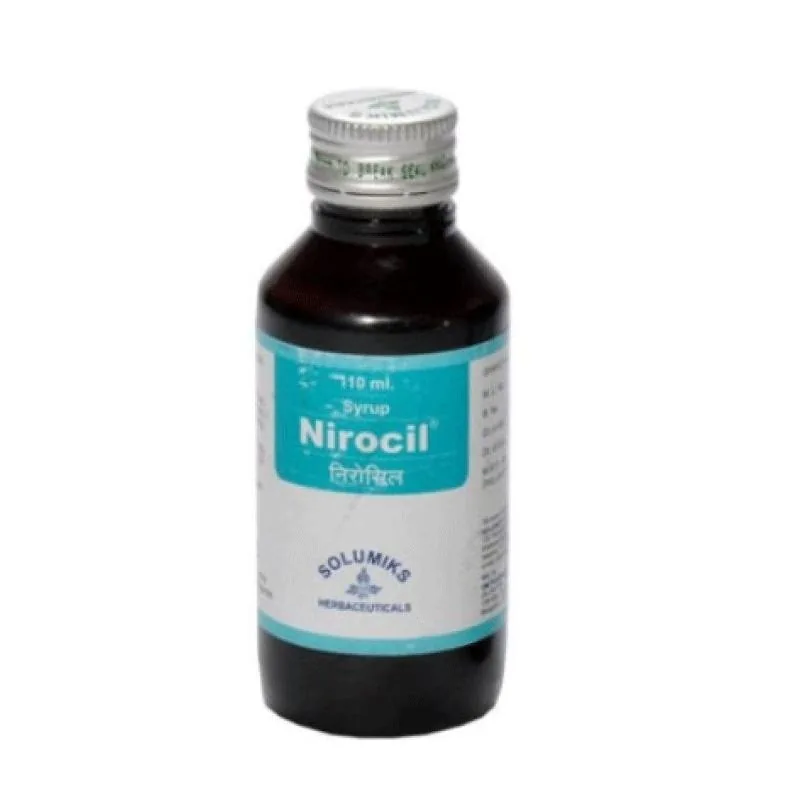 Solumiks Nirocil Syrup | Ayurvedic Immunomodulator | Respiratory Wellness Support-1