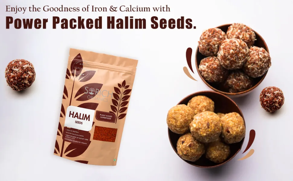 Sorich Organics Raw Halim Seeds | Natural Aliv Seeds | Rich in Iron and Folate-5