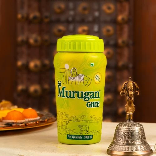 Sri Murugan Buffalo Ghee | Pure Clarified Butter | Traditional Granular White Ghee