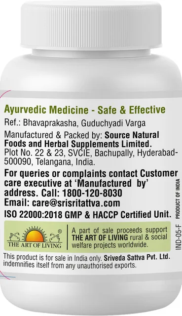 Sri Sri Tattva Brahmi Tablets | Ayurvedic Brain Tonic | Memory and Focus Support-2