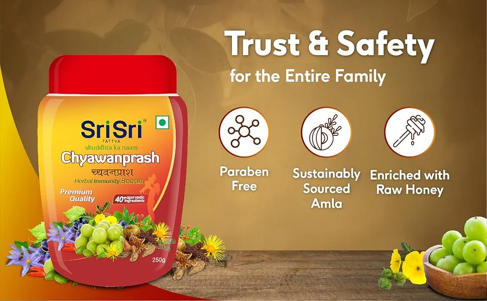 Sri Sri Tattva Chyawanprash | Ayurvedic Herbal Formulation | Immunity & Vitality Support-3