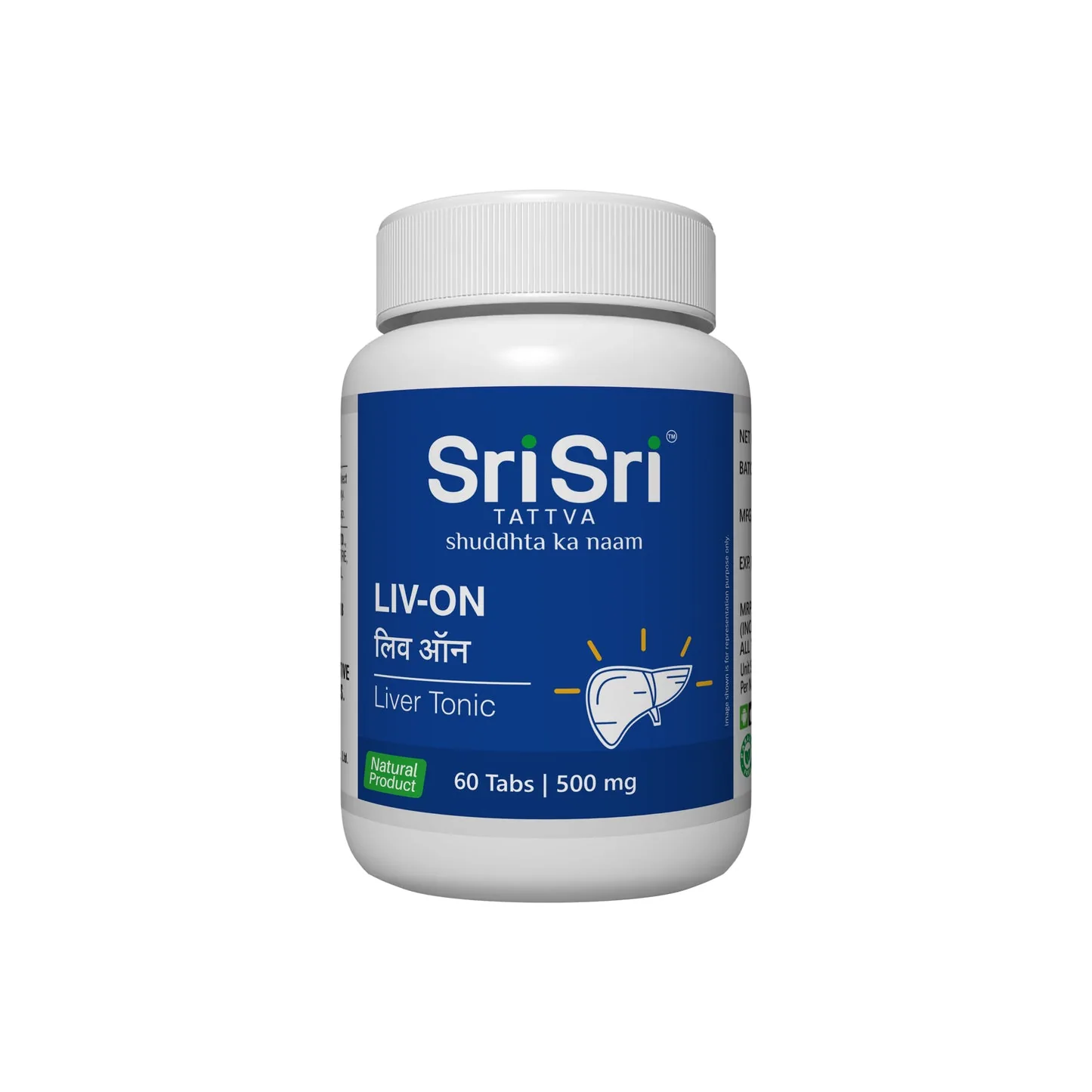 Sri Sri Tattva Liv On Tablets | Ayurvedic Liver Tonic | Pitta Balancing Formula-1