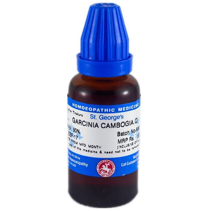 St Georges Homeopathy Garcinia Cambogia Mother Tincture Q