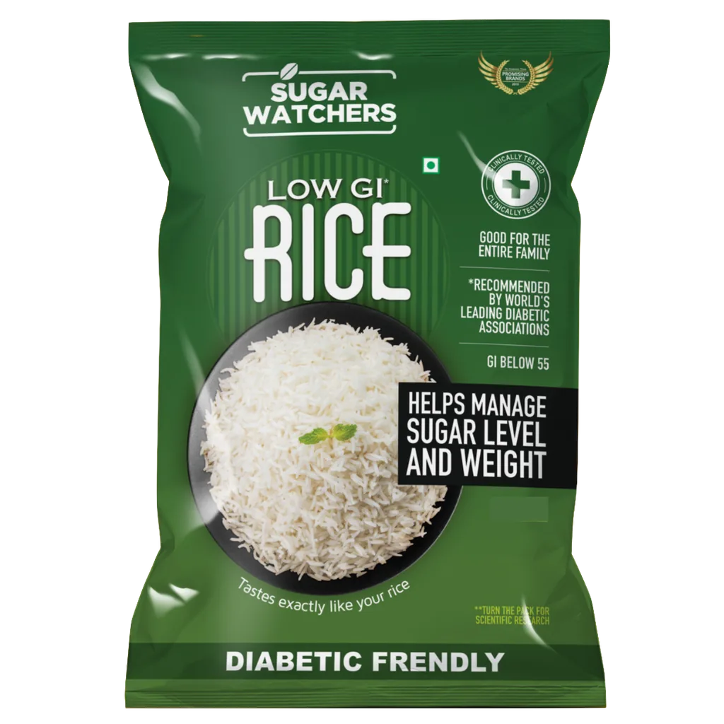 Sugar Watchers Low GI Rice | Diabetic Friendly White Rice | US FDA Registered