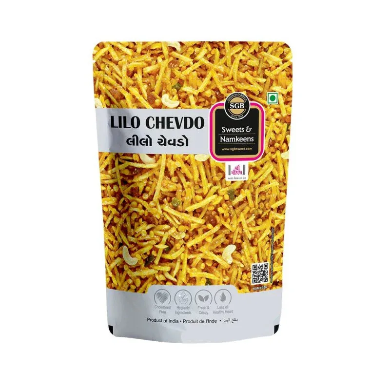Sukhadia Garbaddas Bapuji Lilo Chevdo | Authentic Gujarati Potato Namkeen | Fresh Sweet & Spicy Snack 250 gm