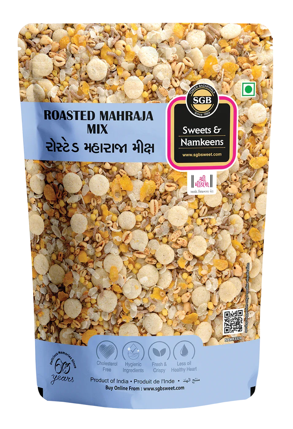 Sukhadia Garbaddas Bapuji Roasted Maharaja Mix | Multigrain Namkeen | Gujrati Snack 400 gm