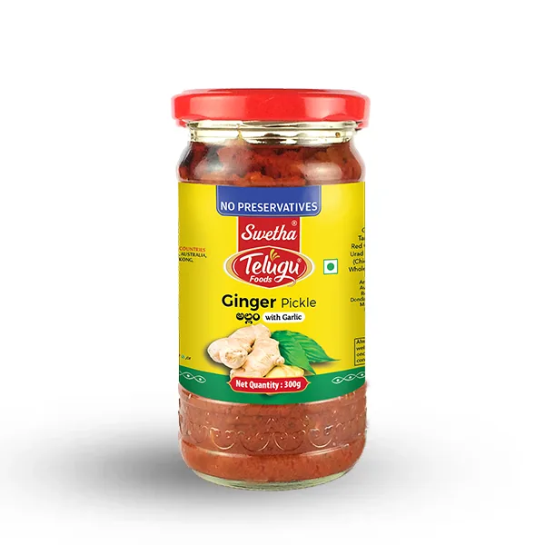 Swetha Telugu Foods Ginger Pickle