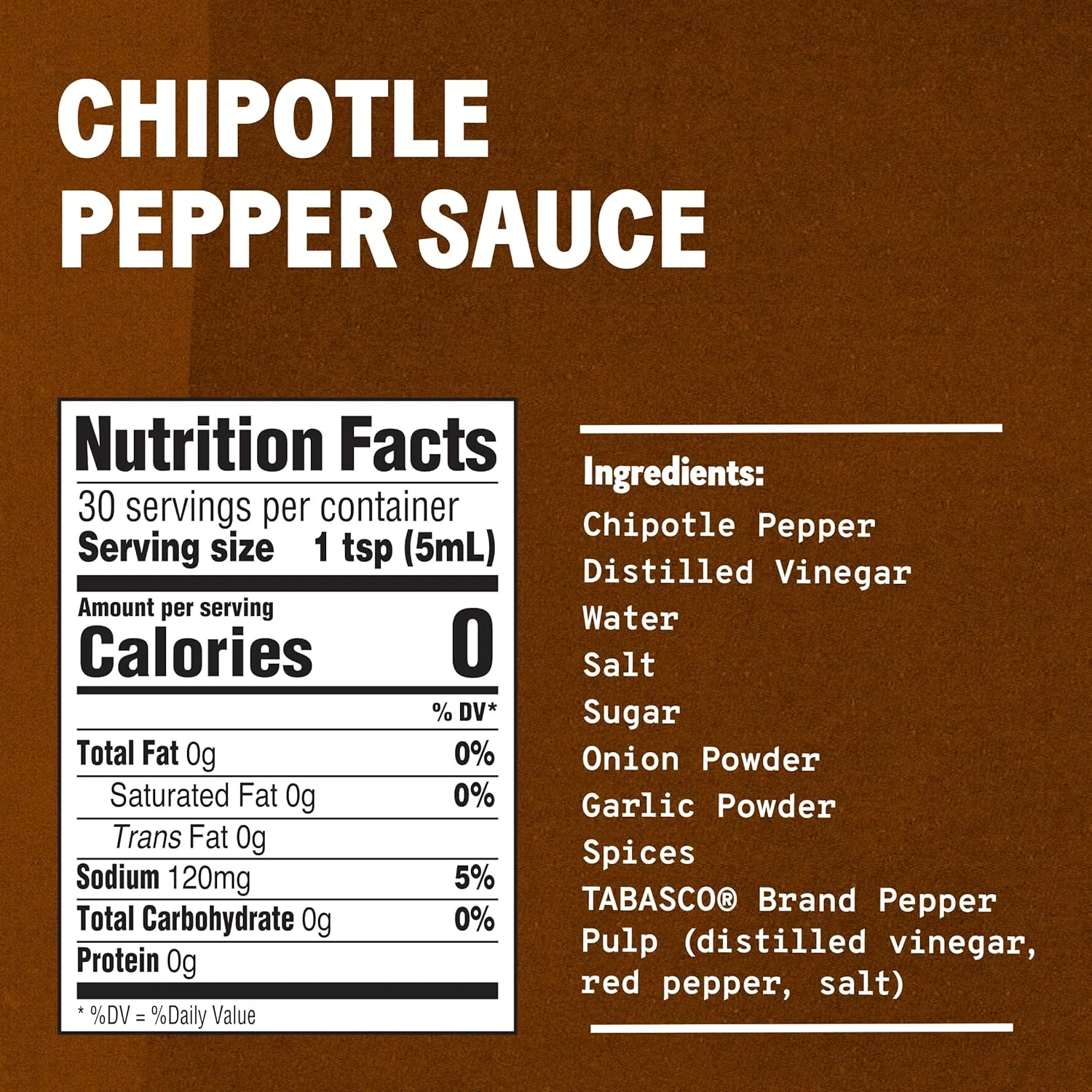 Tabasco Chipotle Pepper Sauce - 4