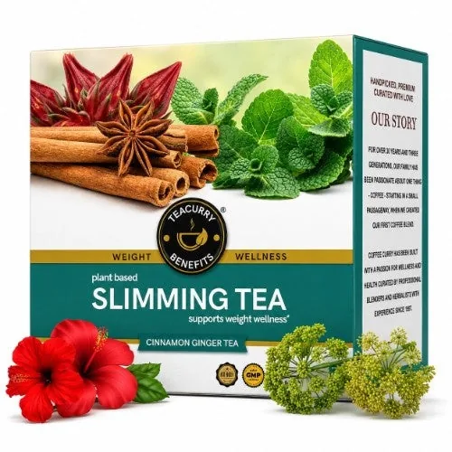 Teacurry Slimming Tea | Herbal Weight Management & Detox Infusion-2