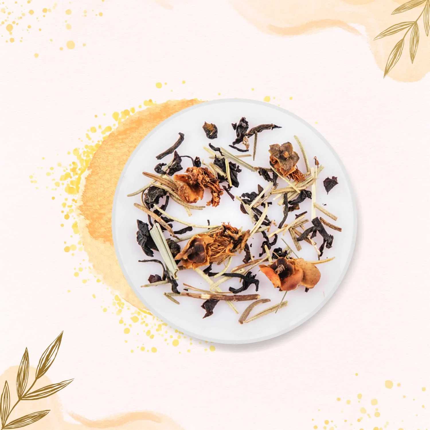 TEAS FROM INDIA Bay Of Blends Tea - Lemon Cinnamon - 100 gm - 3