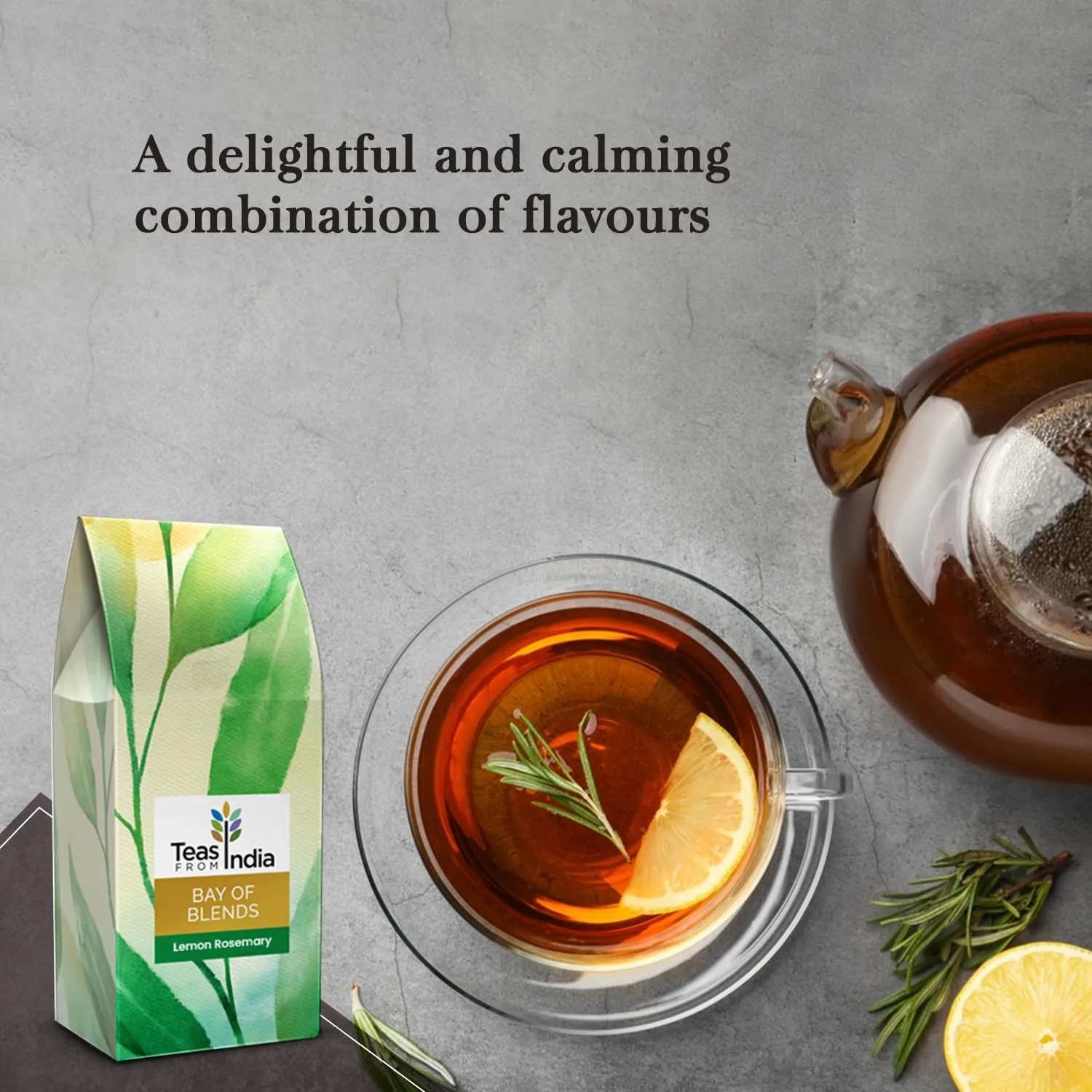 TEAS FROM INDIA Bay Of Blends Tea - Lemon Cinnamon - 100 gm -4