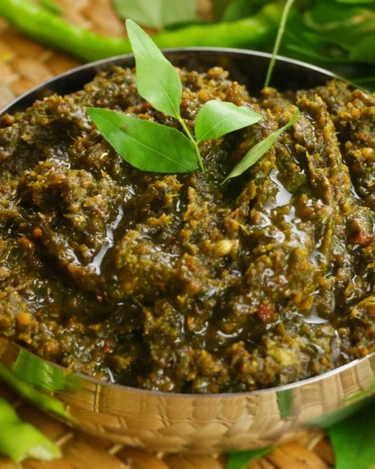 Tenali Ruchulu Karivepaku Curry Leaves Pickle