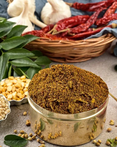 Tenali Ruchulu Karivepaku Karam Podi Curry Leaves Powder