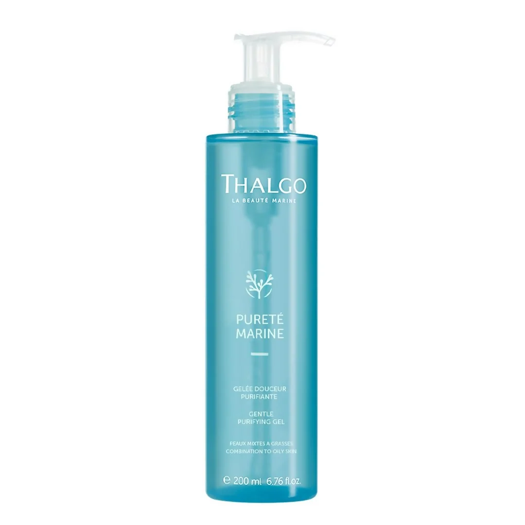 Thalgo Gentle Purifying Gel | Oily Skin Cleanser | Mattifying Marine Face Wash-1