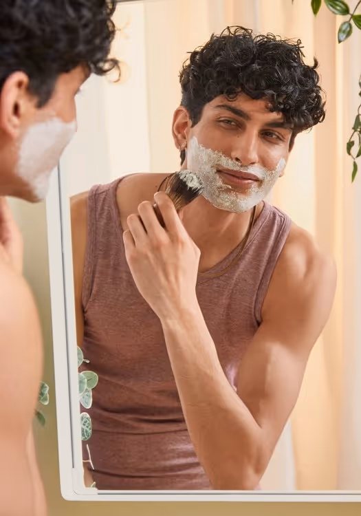 The Body Shop Maca Root & Aloe Softening Shaving Cream For Men | Hydrating Formula | Smooth Glide Shave-5