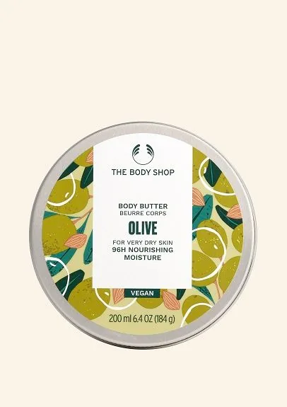 The Body Shop Olive Body Butter | Body Moisturizer | 48hr Hydration for Very Dry Skin-2
