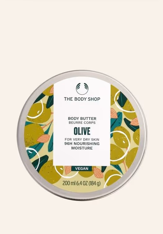 The Body Shop Olive Body Butter | Body Moisturizer | 48hr Hydration for Very Dry Skin-3
