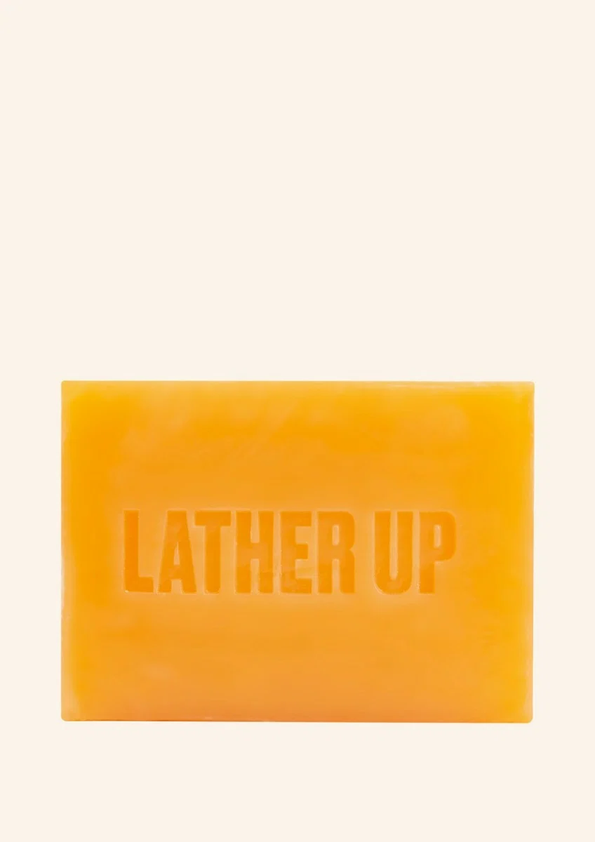 The Body Shop Satsuma Soap | Cleansing Bar | Refreshing Citrus Lather-1