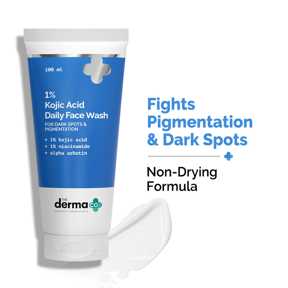 The Derma Co 1% Kojic Acid Face Wash | Daily Cleanser | Dark Spot & Pigmentation Reduction-2