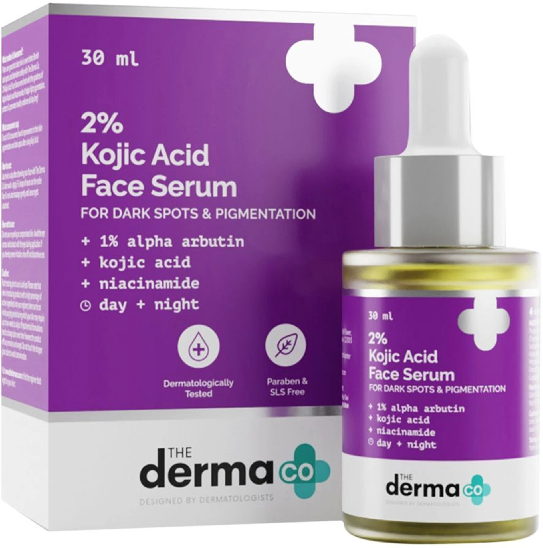 The Derma Co 2 Kojic Acid Face Serum With 1 Alpha Arbutin Niacinamide