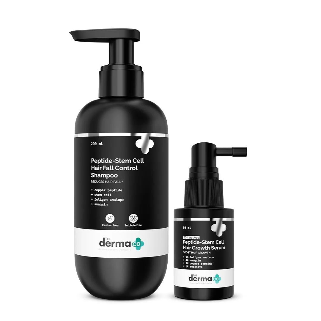 The Derma Co 20% Actives Peptide Stem Cell Hair Growth Serum | Advanced Scalp Therapy | For Thicker and Stronger Hair-5