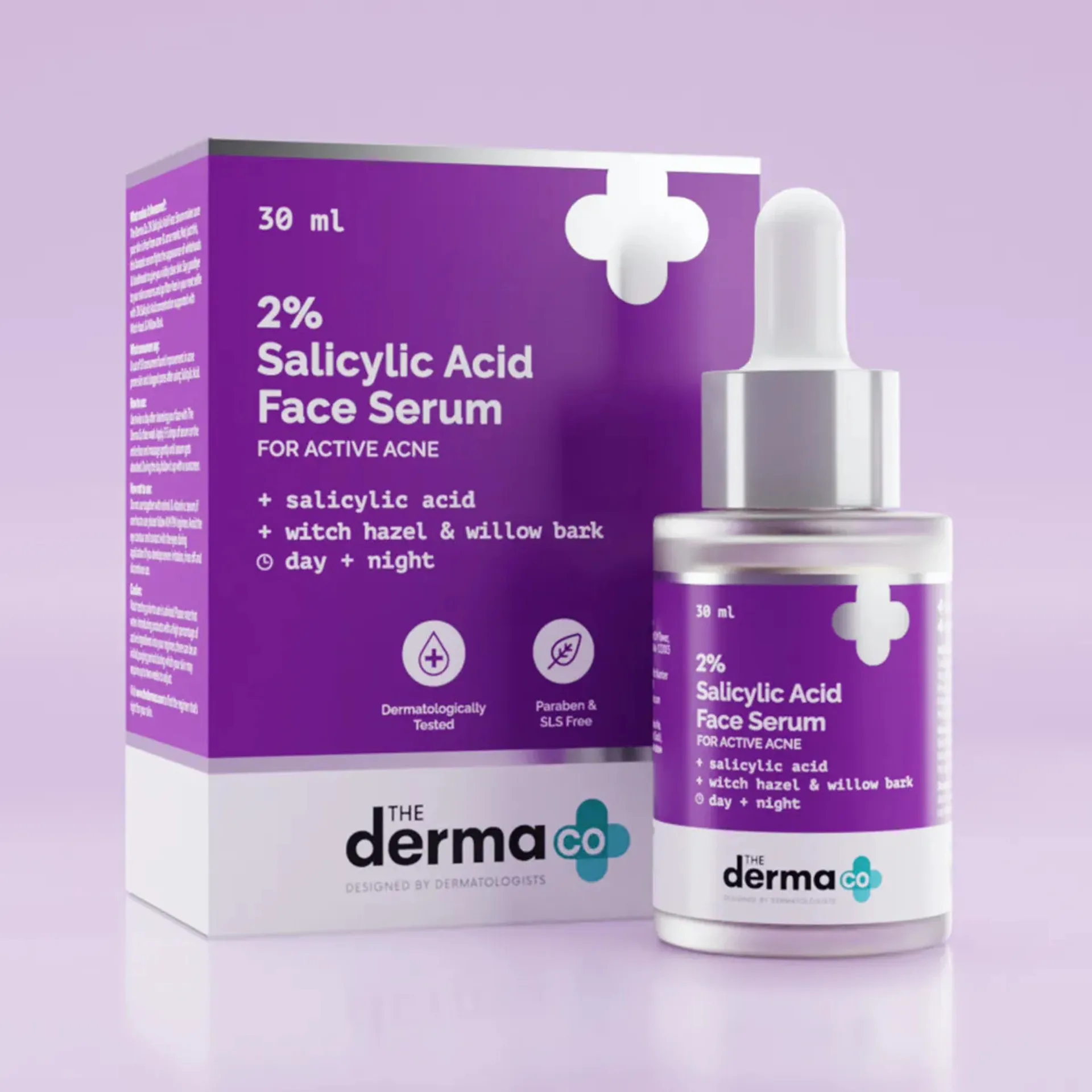 The Derma Co Anti-Acne Regimen Combo of 1% Salicylic Acid Gel Face Wash and 2% Salicylic Acid Serum-3