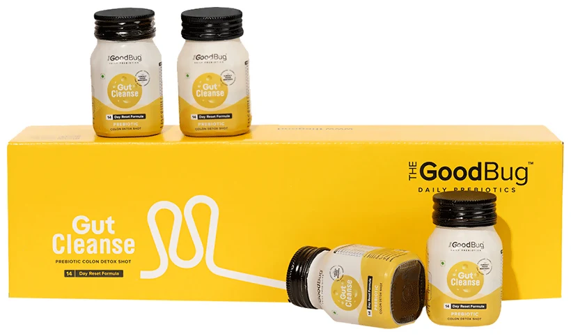 The Good Bug Gut Cleanse 14 Prebiotic Colon Detox Shots