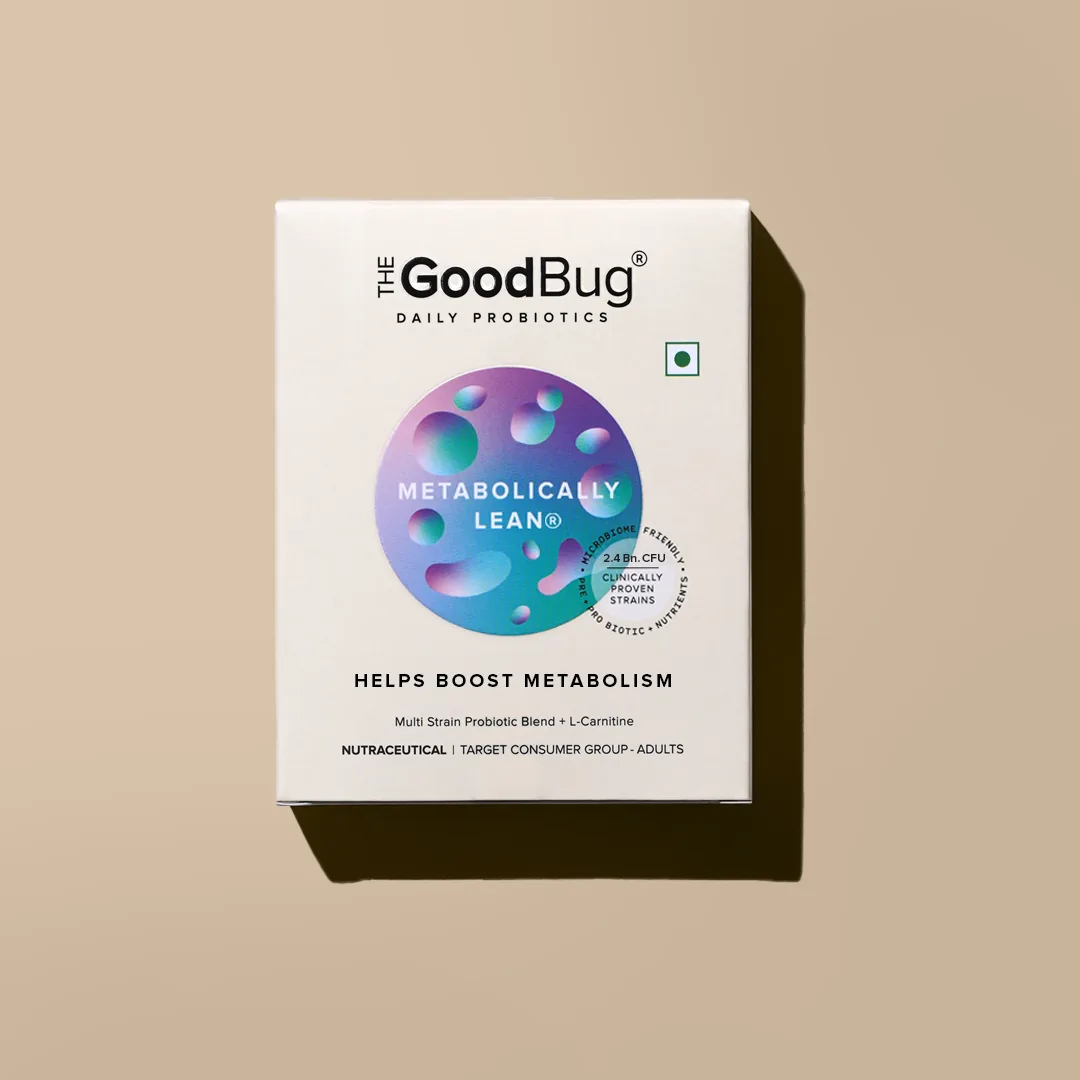 The Good Bug Metabolically Lean Probiotic | Supercharged Synbiotic Powder | Weight Management & Metabolism Support 15 Servings