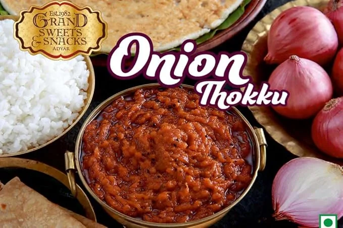 The Grand Sweets And Snacks Thokku - Onion-3