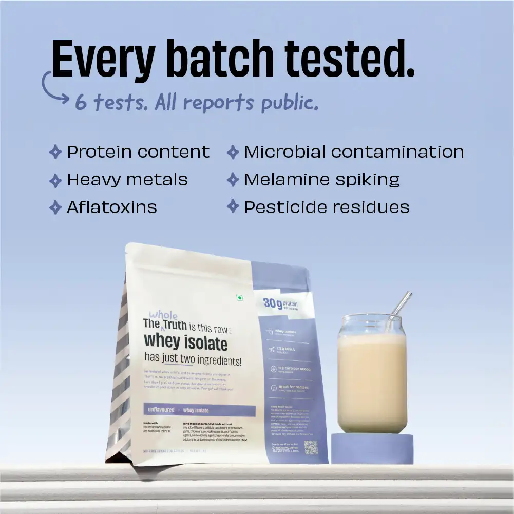 The Whole Truth Whey Protein Isolate Unflavoured | Clean & Digestible | High Protein-4