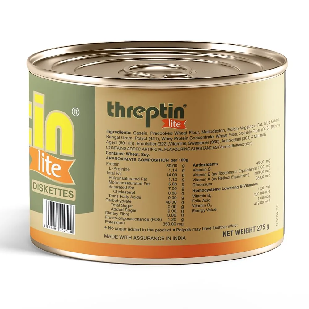 Threptin LITE- Sugarfree Protein Diskettes - 2