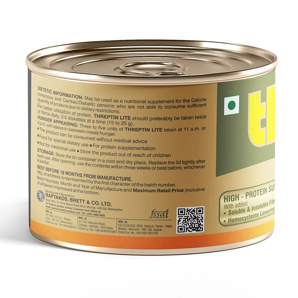 Threptin LITE- Sugarfree Protein Diskettes - 3