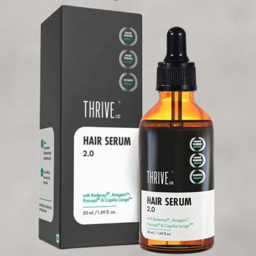 ThriveCo Hair Growth Serum 2.0 | Advanced Hair Vitalizing Serum | Infused with Redensyl, Anagain, and Procapil ThriveCo Hair Growth Serum 2.0 | Advanced Hair Vitalizing Serum | Infused with Redensyl, Anagain, and Procapil - 50 ml