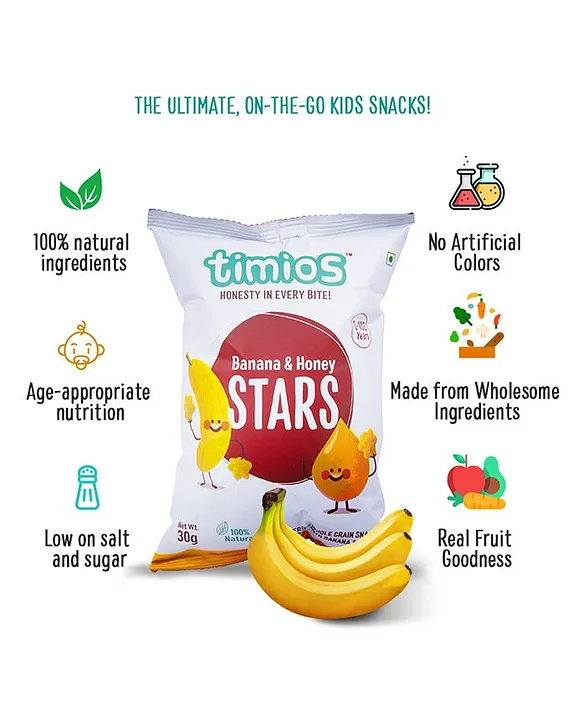 Timios Stars - Banana & Honey-3